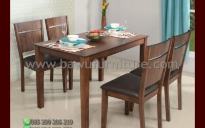 Meja Makan Jati Model Minimalis Terbaru Jepara