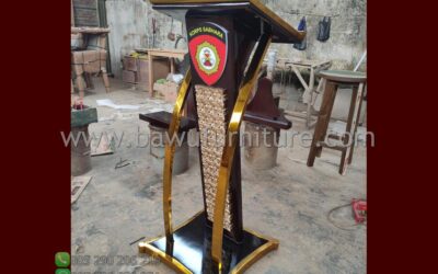 Podium Minimalis Korp Sabhara Model Terbaru Jepara