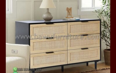 Bufet Minimalis Modern Jepara In Black Color