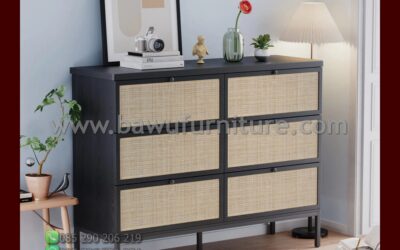 Bufet Minimalis Modern Terbaru In Black Color