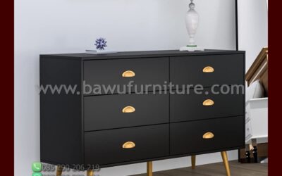 Bufet Minimalis Murah Model Terbaru In Black Color
