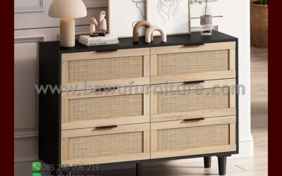 Bufet Minimalis Terbaru Jepara In Black Color