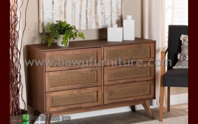 Dresser Kayu Jati Minimalis Jepara Model Terbaru