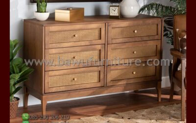 Dresser Kayu Jati Minimalis Model Terbaru Jepara