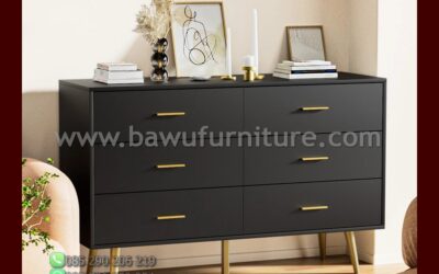 Jual Bufet Minimalis Model Terbaru In Black Color