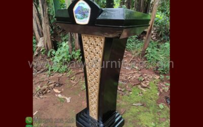 Podium Kelurahan Jajar Model Minimalis Terbaru