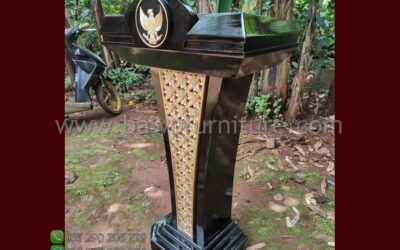 Podium Logo Garuda Model Minimalis Terbaru Jepara