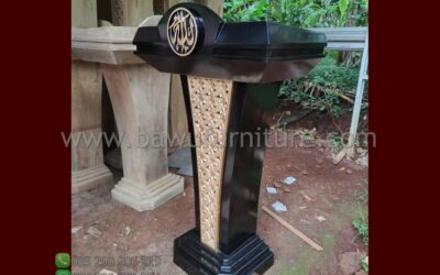 Podium Masjid Harga Murah Model Minimalis Dari Kayu Jati