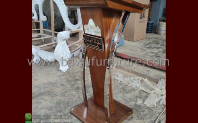 Podium Minimalis Stainless Jepara Model Terbaru