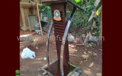 Podium Minimalis Stainless Termurah Model Terbaru Jepara