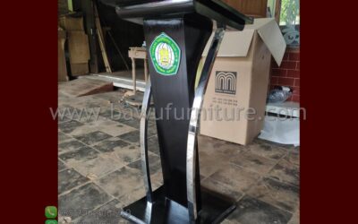 Podium Pidato Yayasan Sunan Giri Model Minimalis Terbaru