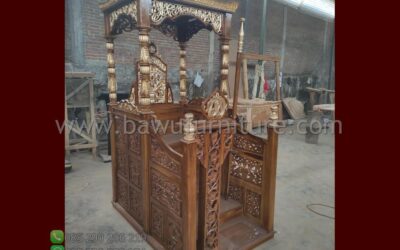 Mimbar Masjid Al Jabbar Model Atap Kubah