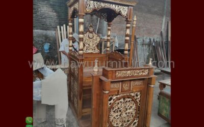 Mimbar Masjid Al Riyadl Cipanas Model Atap Kubah