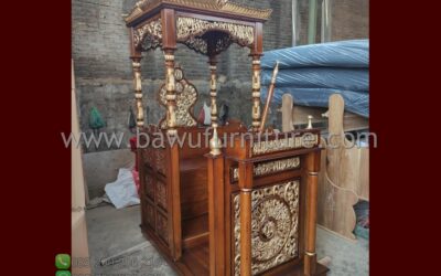 Mimbar Masjid Islamic Center Semarang Model Atap Kubah