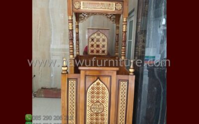 Mimbar Masjid Widelia Model Atap Kubah
