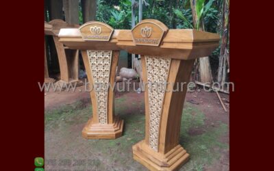 Podium Pidato Grand Regali Hotel Model Minimalis Terbaru