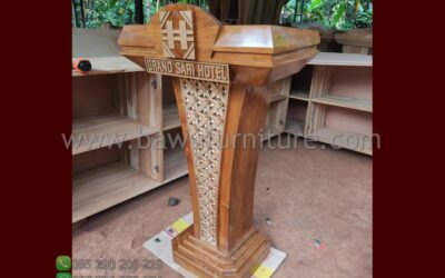 Podium Pidato Grand Sari Hotel Model Minimalis Terbaru