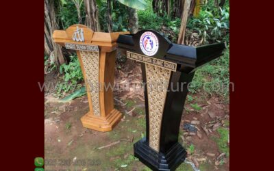 Stock Podium Pidato Jati Model Minimalis Terbaru Jepara