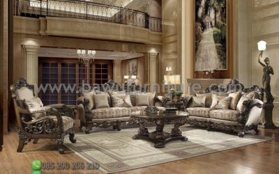 Jual Sofa Tamu Jati Jepara Model Klasik Eropa Mewah