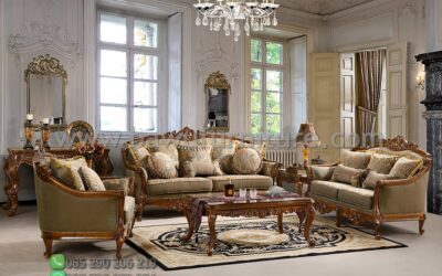 Jual Sofa Tamu Klasik Dari Kayu Jati Jepara