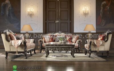 Jual Sofa Tamu Klasik Jepara Dari Kayu Jati