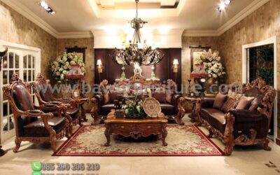 Jual Sofa Tamu Ukir Jepara Model Klasik Eropa Mewah