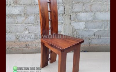Kursi Makan Kayu Suar Model Terbaru Jepara