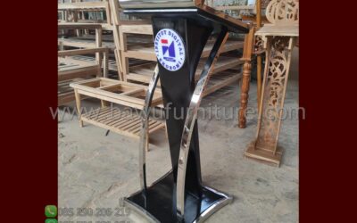 Podium Pidato Institut Digital Ekonomi LPKIA Bandung