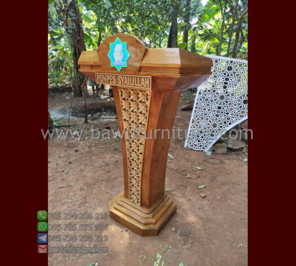 Podium Pidato Ponpes Syailillah
