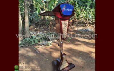 Podium Pidato Bank Jateng Model Hidrolik Minimalis