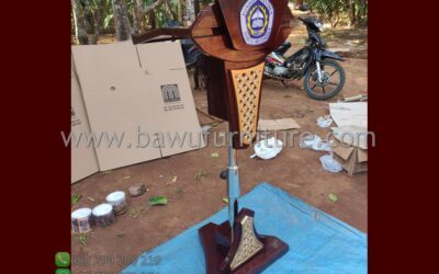 Podium Pidato Ponpes Darul Muttaqien Model Minimalis Hidrolik