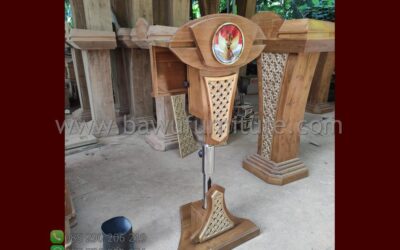 Podium Pidato Republik Indonesia Model Minimalis Hidrolik