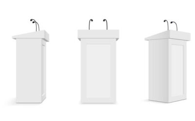 Podium Pidato untuk Acara Besar, Desain dan Fitur yang Harus Diperhatikan