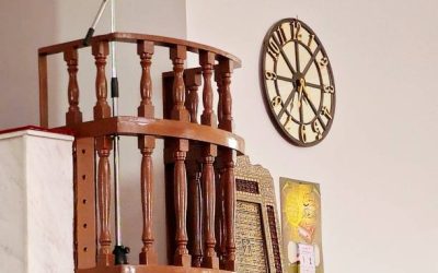 Mimbar Masjid untuk Masjid Besar: Desain dan Ukuran yang Tepat