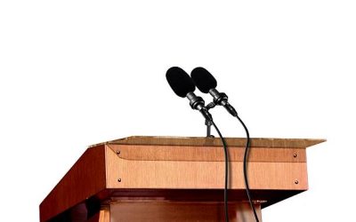 Podium Kayu Jati Desain Modern dari Jepara, Sentuhan Elegan yang Tak Lekang Zaman