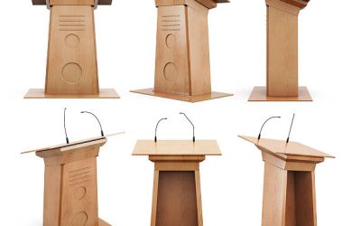 Pesona Podium Ukir Jepara dari Kayu Jati, Sentuhan Elegan yang Tak Lekang Waktu